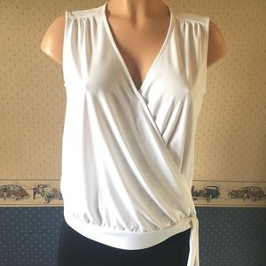Worthington Wrap Blouse